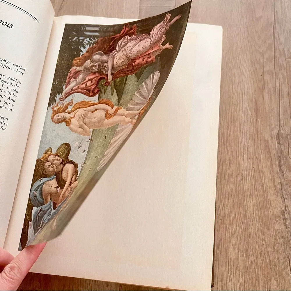 Vtg‎ 1939 Book First Edition, World Famous Paintings, 100 illustration Plates